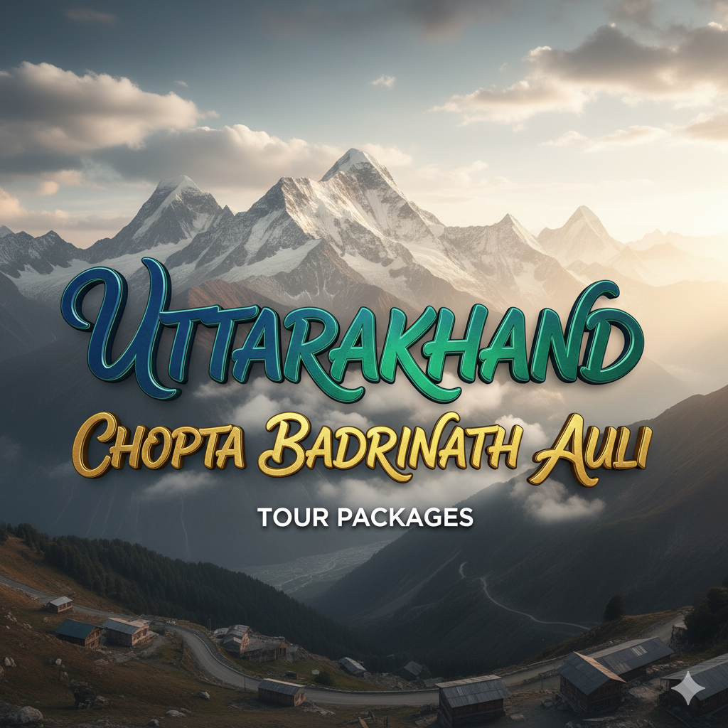 5. Day Himalayan Journey  Chopta. Auli  Badrinath Adventure 