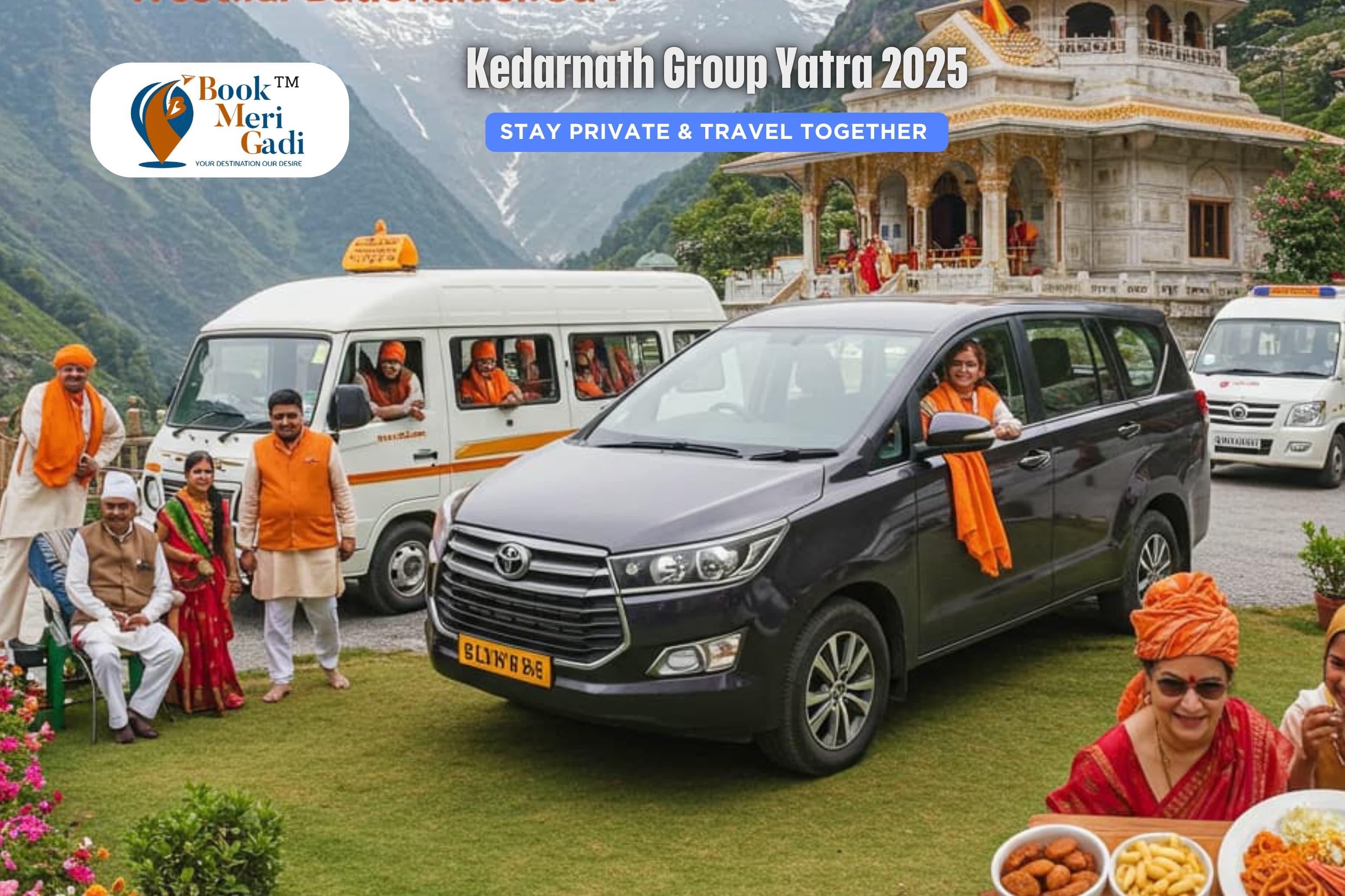 Delhi to Delhi Do Dham 6 Days 2026