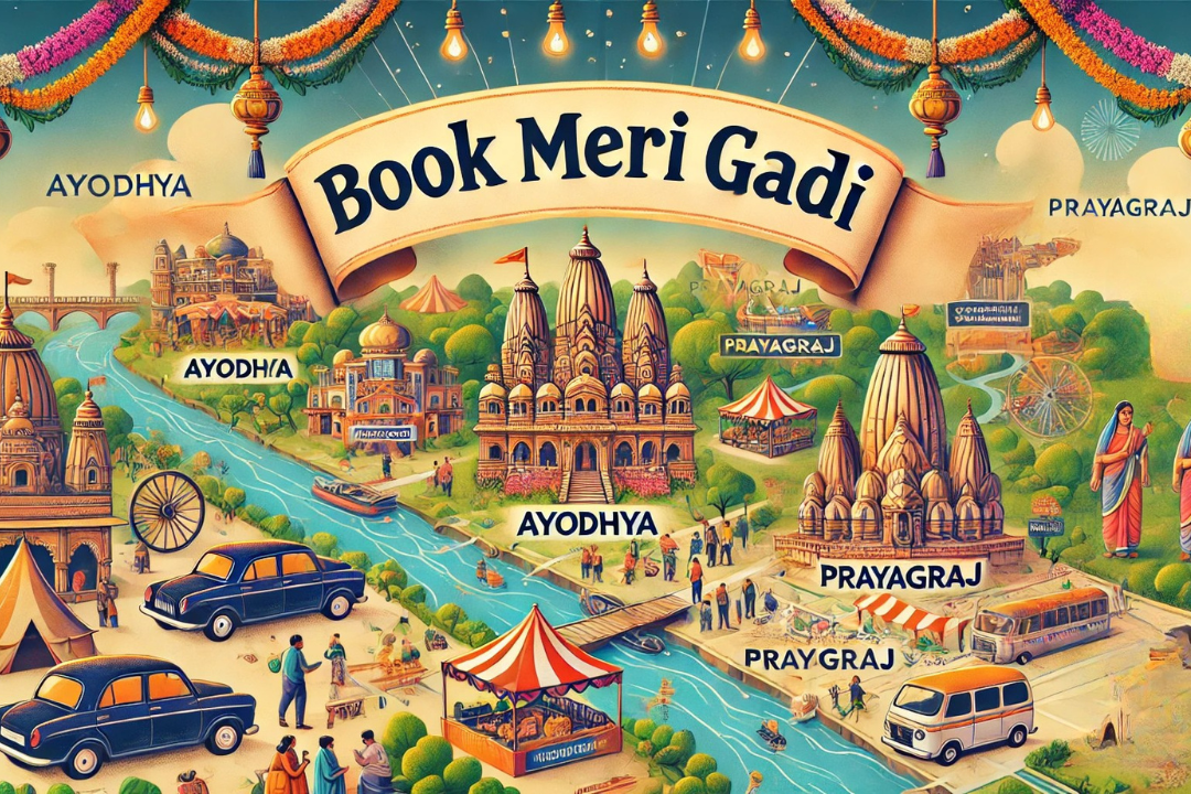 Delhi Prayagraj Ayodhya (3-Days BookMeriGadi Mahakumbha Special)
